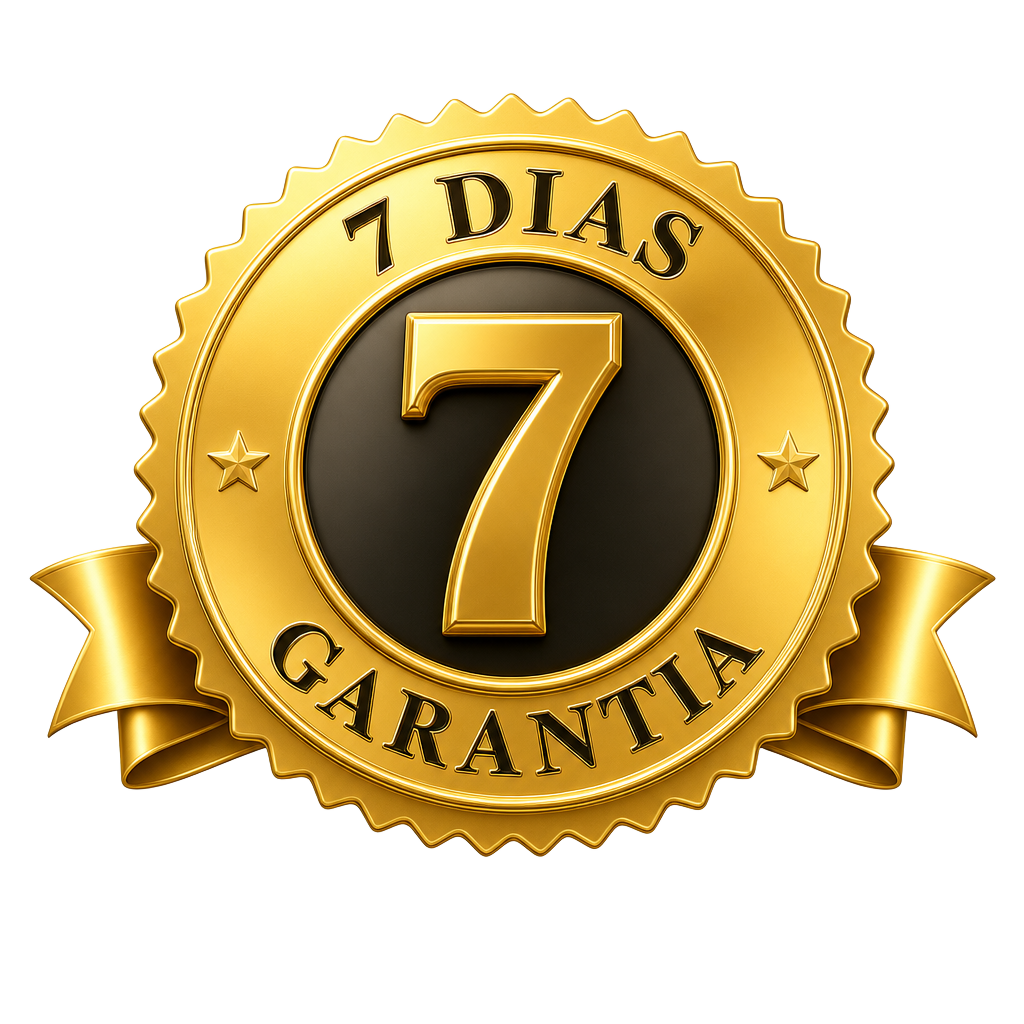 Selo de garantia de 7 dias